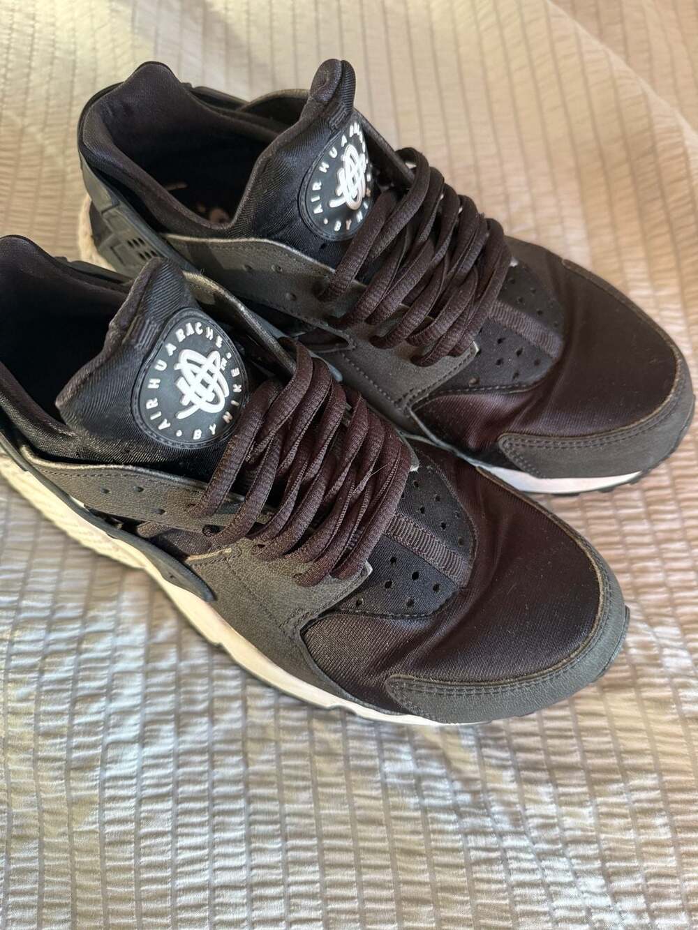 Nike Air Huarache Run PRM TXT Metallic black 634835-006